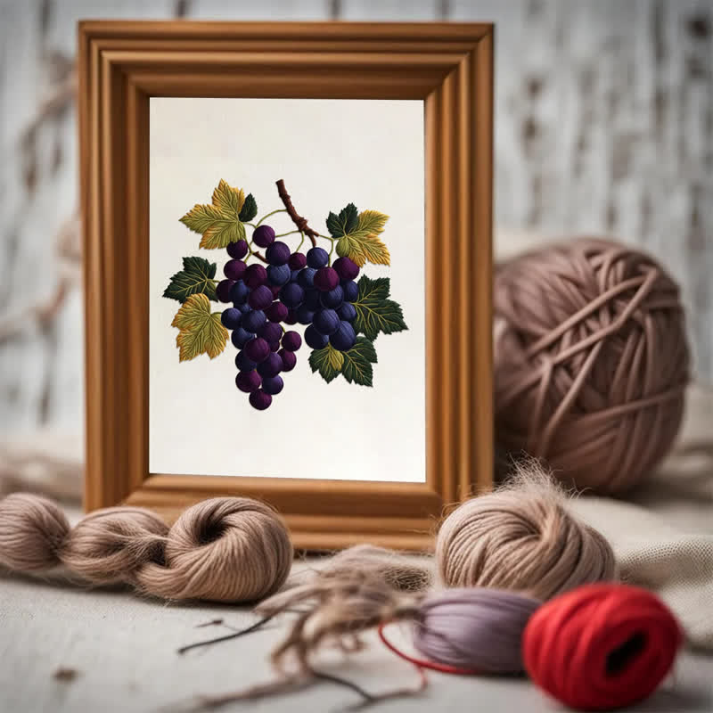 Rubbyoo Embroidery Kit -  Grapes - image 5