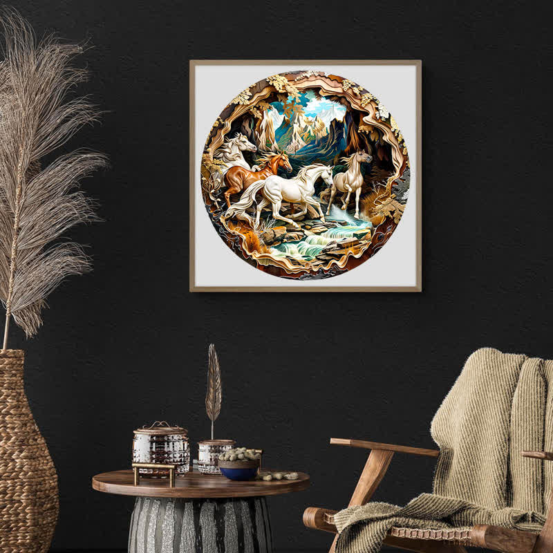 3D Horse - Wooden Jigsaw Puzzle - image 5