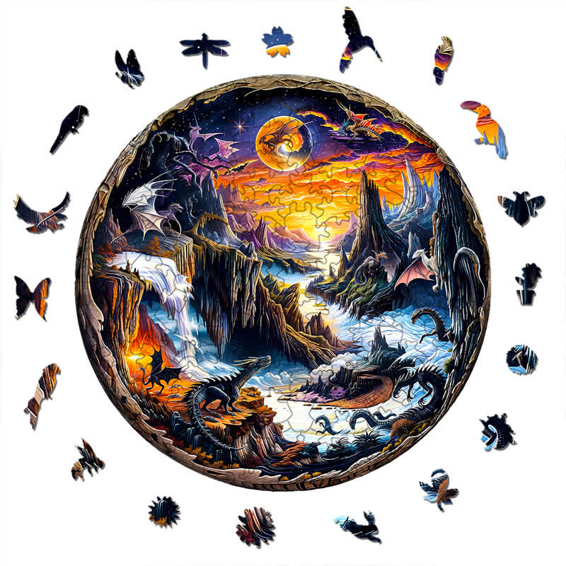 3D Fantasy World - Wooden Jigsaw Puzzle - image 3