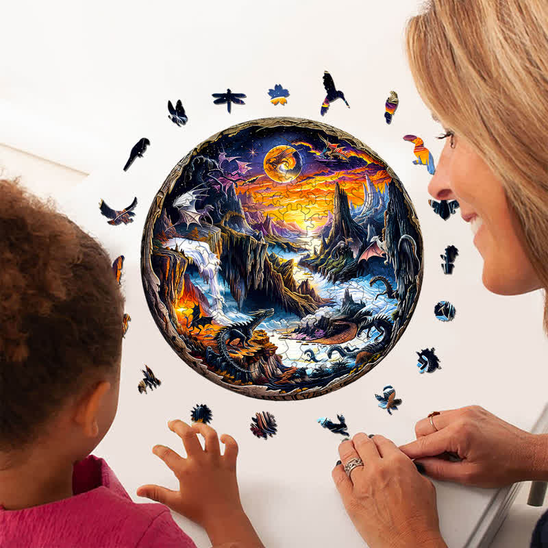 3D Fantasy World - Wooden Jigsaw Puzzle - image 6