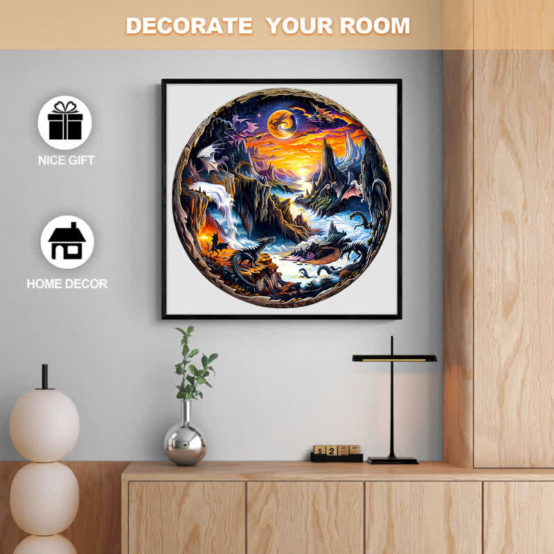 3D Fantasy World - Wooden Jigsaw Puzzle - image 4