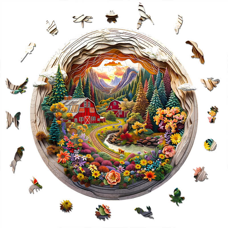 3D Farm - Wooden Jigsaw Puzzle - image 3