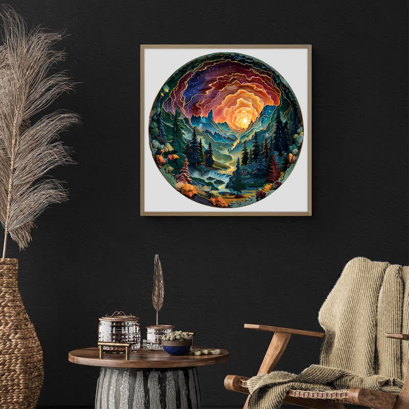 3d Cave Sky - Wooden Jigsaw Puzzle - image 7