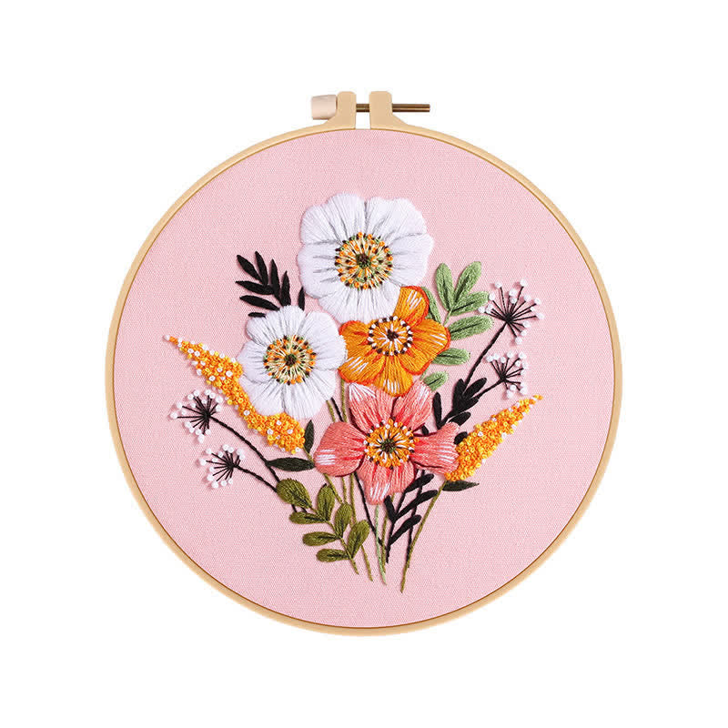 Rubbyoo Embroidery Kit - Flower - image 0