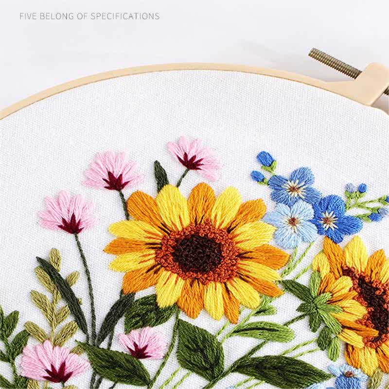 Rubbyoo Embroidery Kit - Flower - image 2