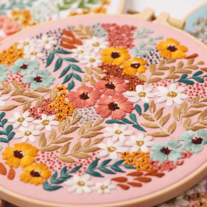 Rubbyoo Embroidery Kit - Flower Bouquet - image 2