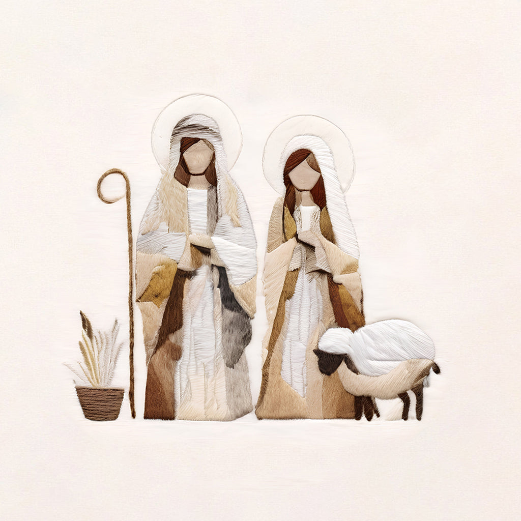 Rubbyoo Embroidery Kit - Mary and Joseph - image 6