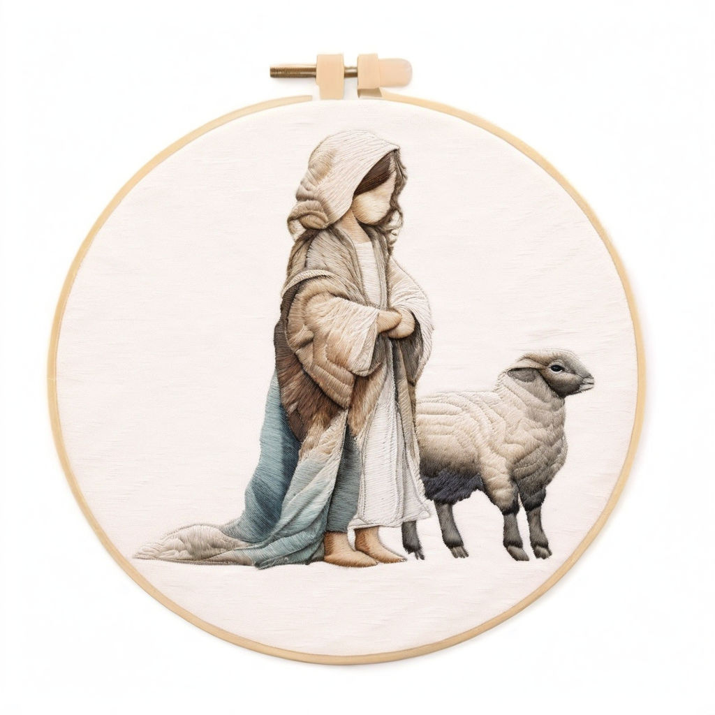 Rubbyoo Embroidery Kit - Jesus Christ - image 0