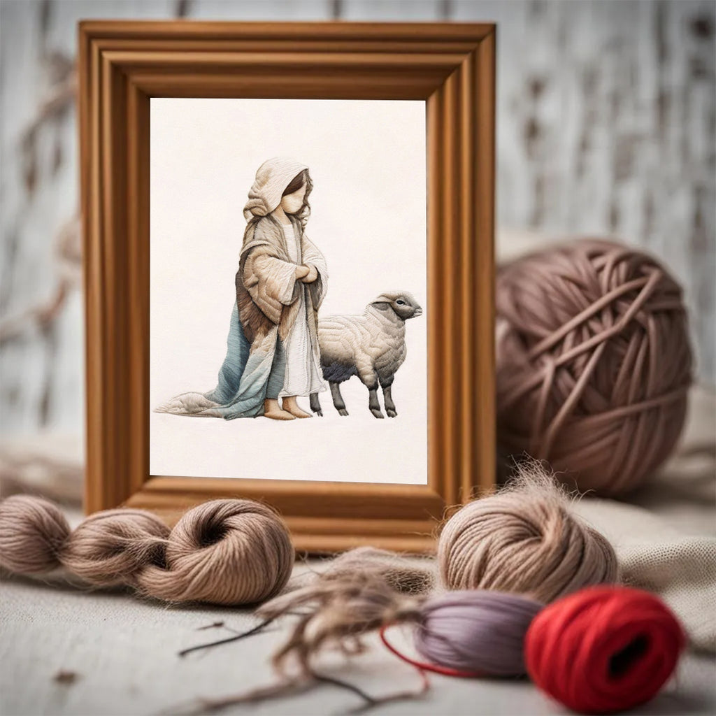 Rubbyoo Embroidery Kit - Jesus Christ - image 2