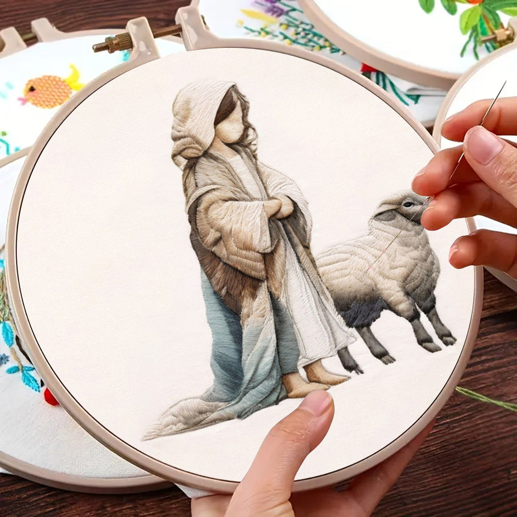 Rubbyoo Embroidery Kit - Jesus Christ - image 1