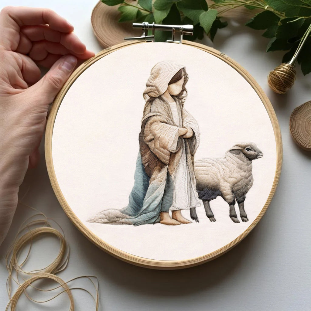 Rubbyoo Embroidery Kit - Jesus Christ - image 5