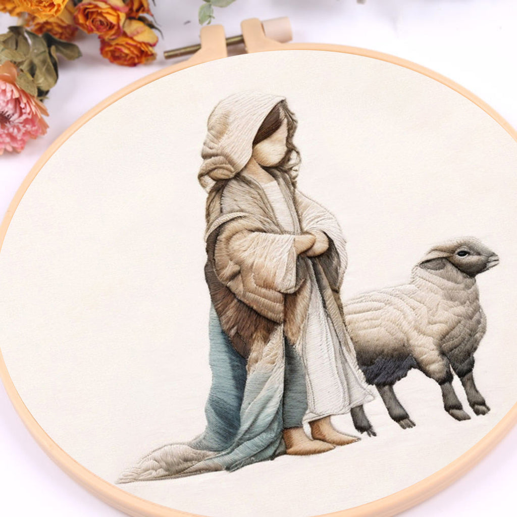 Rubbyoo Embroidery Kit - Jesus Christ - image 9