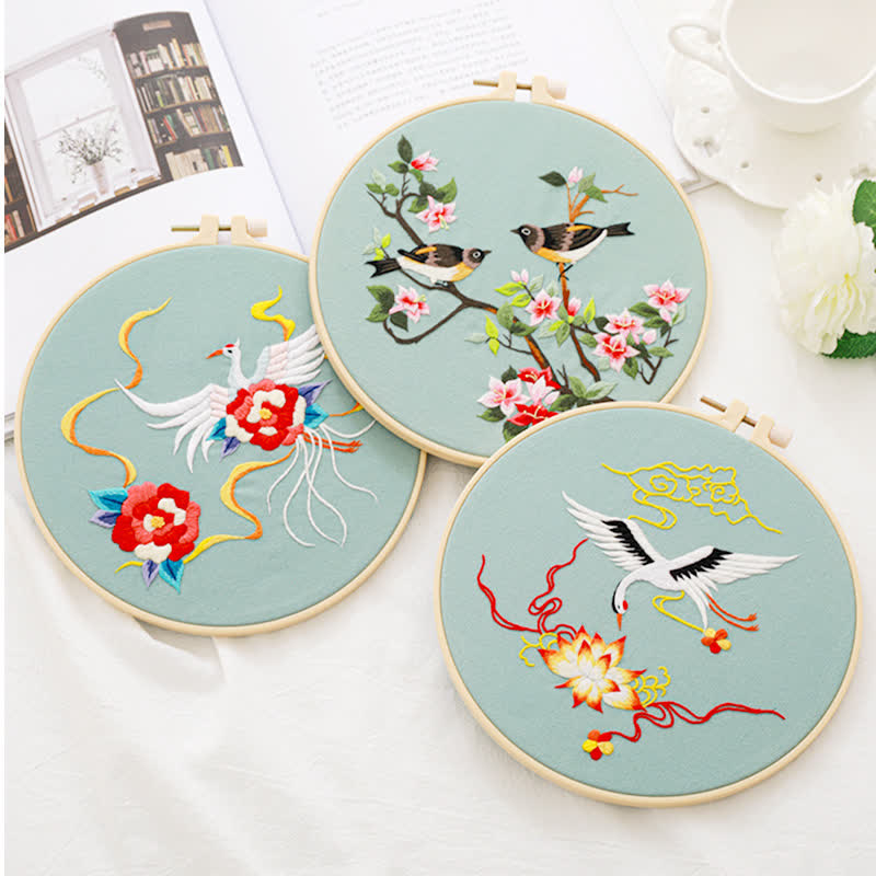 Rubbyoo Embroidery Kit - Birds - image 2