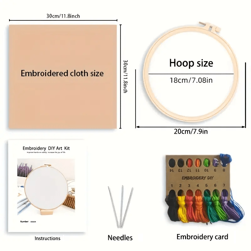 Rubbyoo Embroidery Kit - Birds - image 3