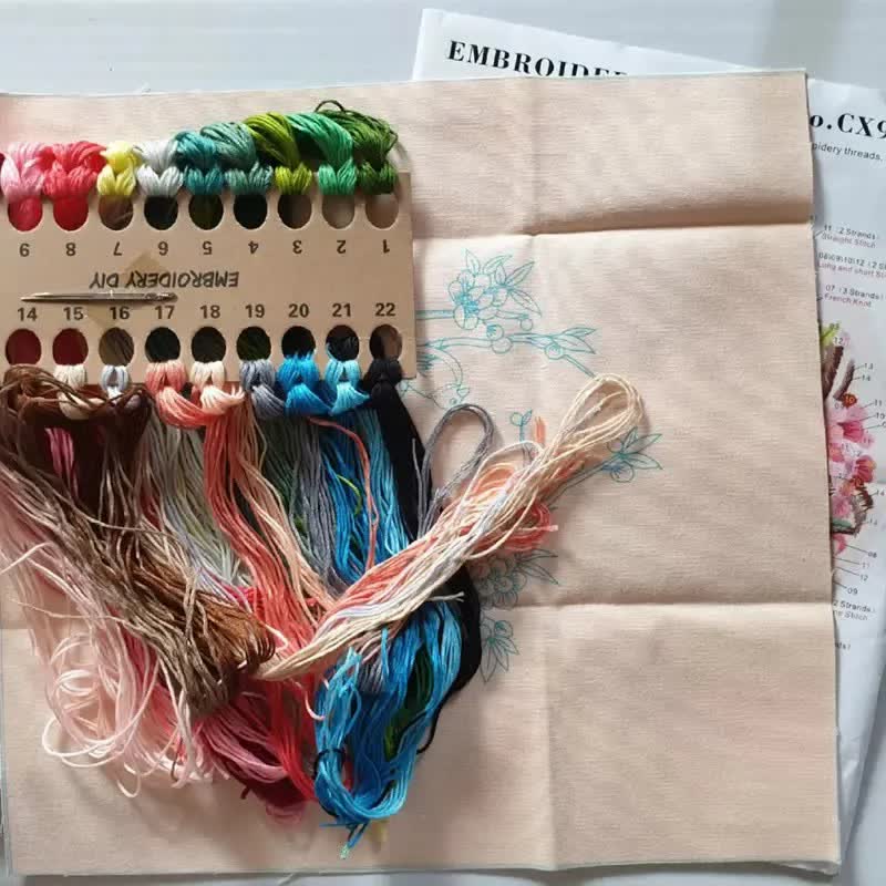 Rubbyoo Embroidery Kit - Birds - image 13