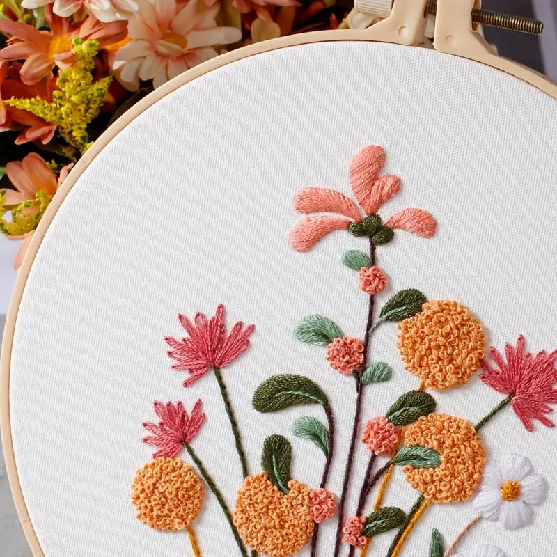 Rubbyoo Embroidery Kit - Flowers And Plants - image 2