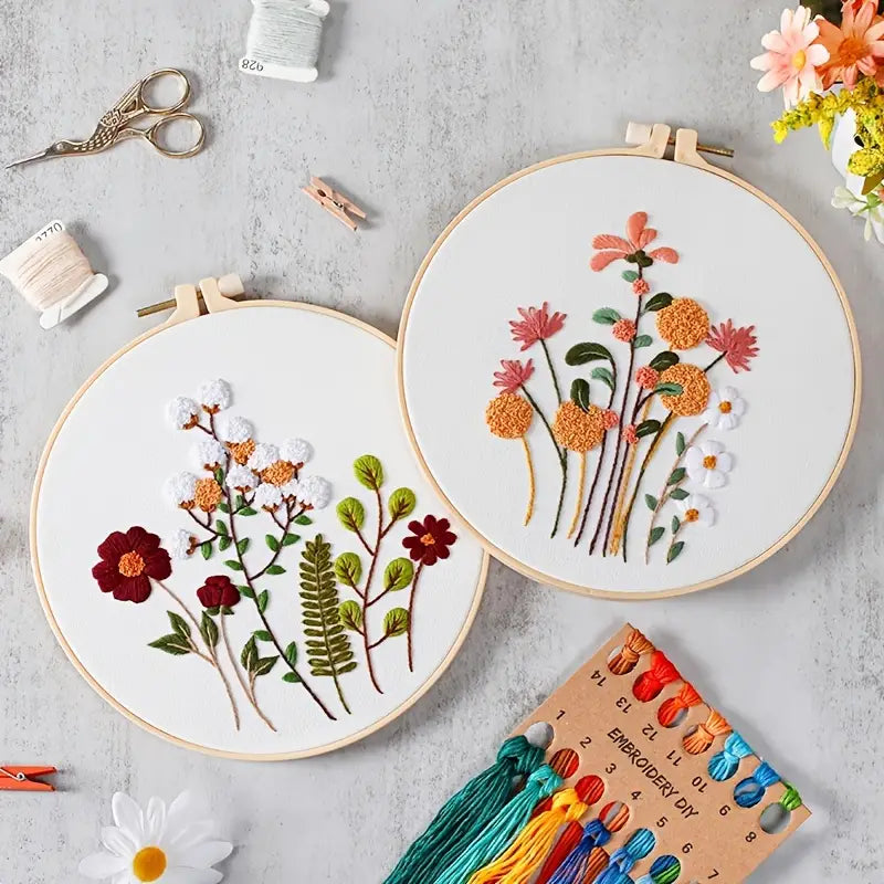 Rubbyoo Embroidery Kit - Flowers And Plants - image 5