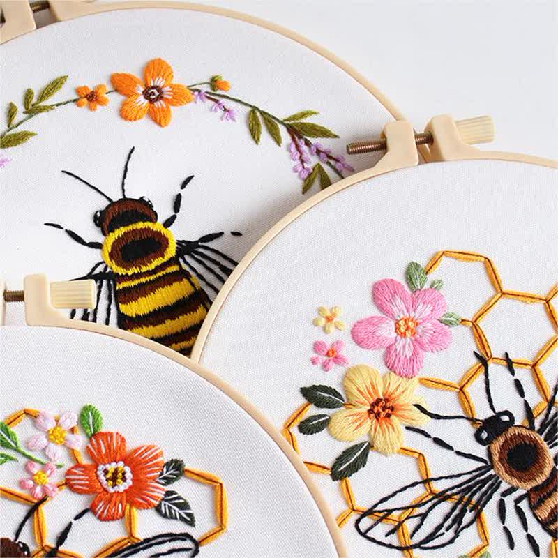 Rubbyoo Embroidery Kit - Bee Insect - image 2