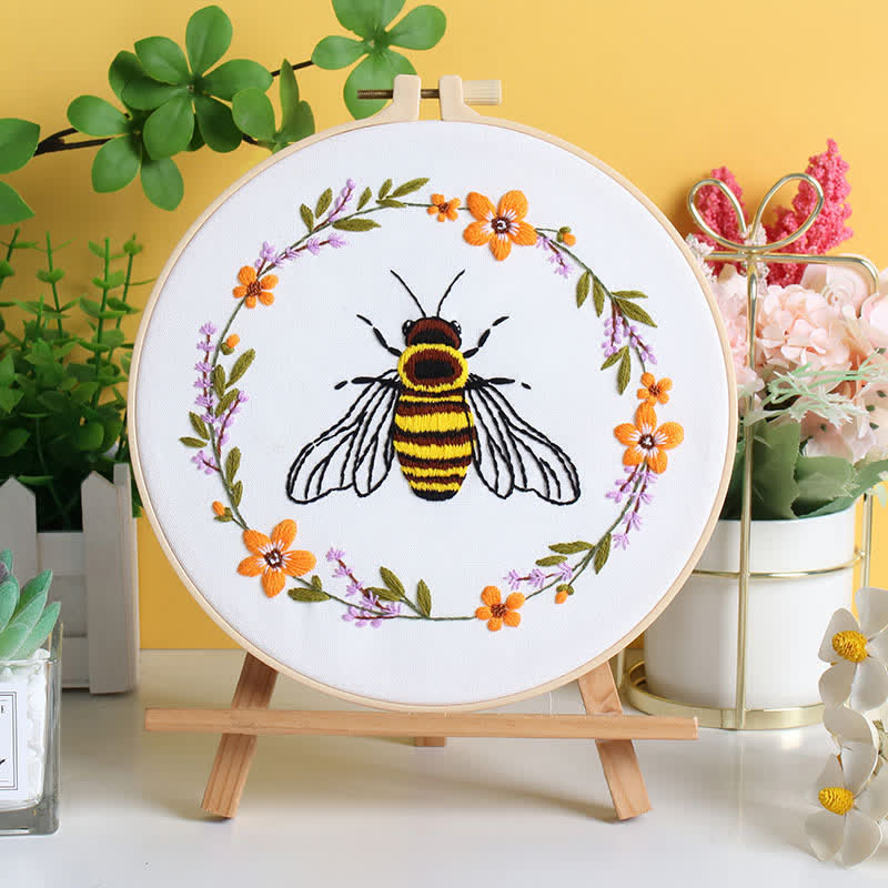 Rubbyoo Embroidery Kit - Bee Insect - Bee-C - image 11