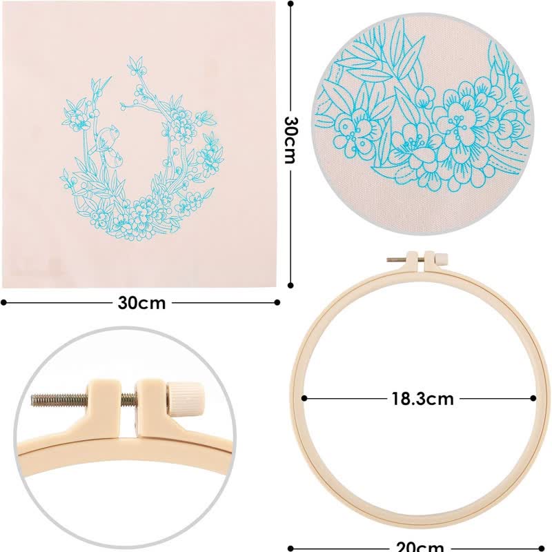 Rubbyoo Embroidery Kit - Birds - image 6