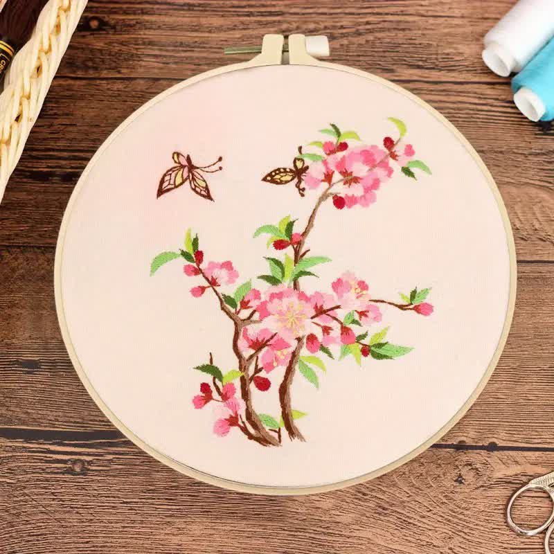 Rubbyoo Embroidery Kit - Birds - Butterfly - image 8