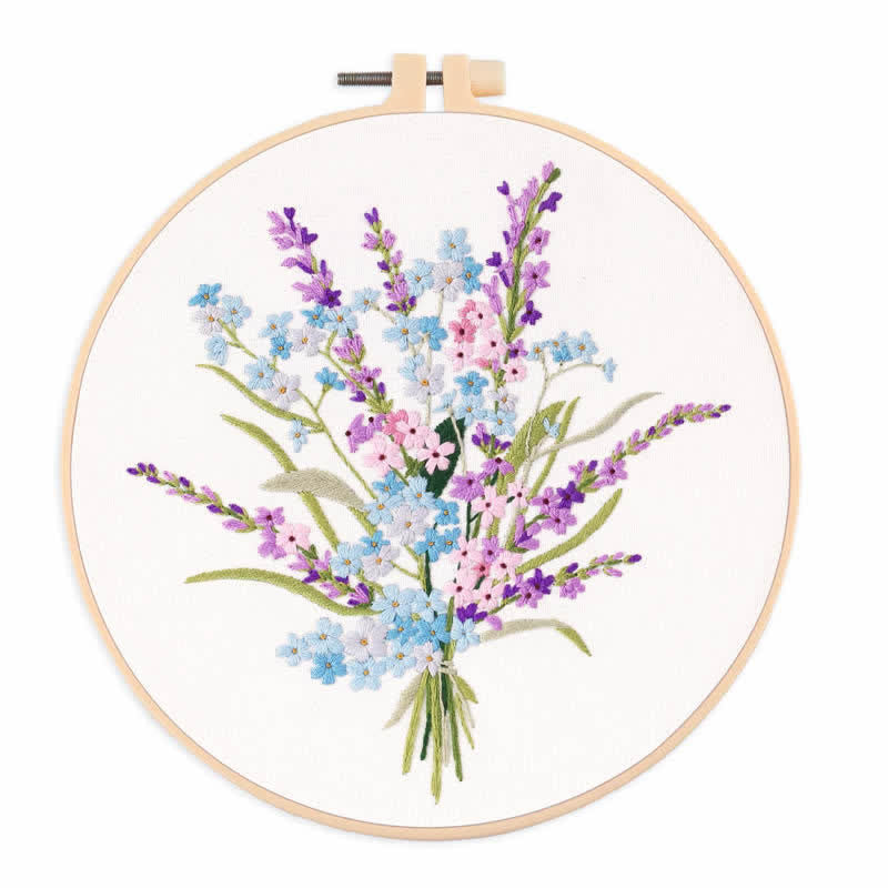 Rubbyoo Embroidery Kit - Bouquet - Bouquet-B - image 4