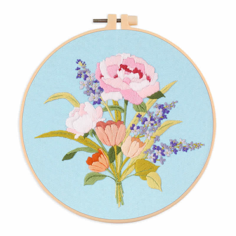 Rubbyoo Embroidery Kit - Bouquet - Bouquet-G - image 9
