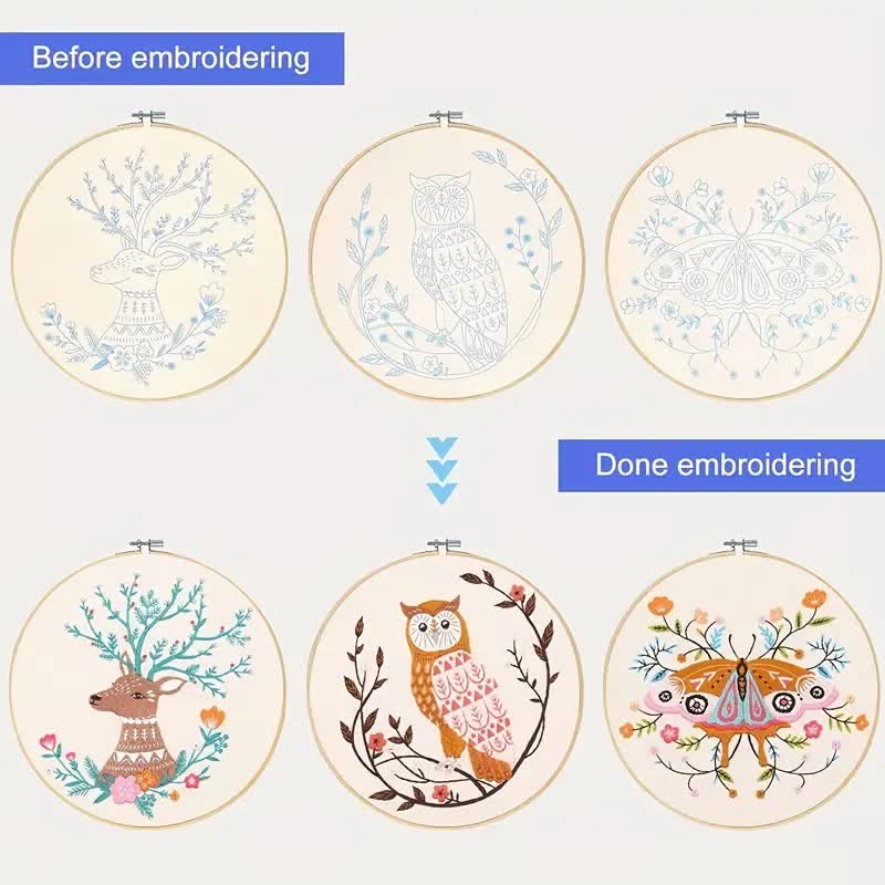 Rubbyoo Embroidery Kit - Deer - image 9