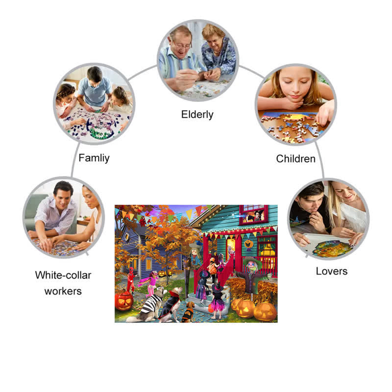 Rubbyoo Trick or Treat - Wooden Jigsaw Puzzle - image 2