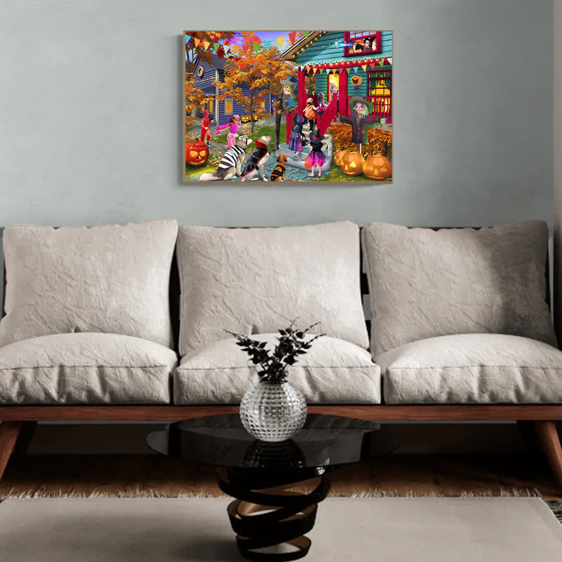 Rubbyoo Trick or Treat - Wooden Jigsaw Puzzle - image 4