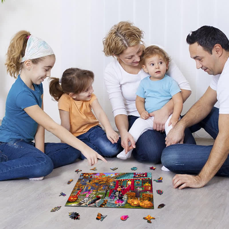 Rubbyoo Trick or Treat - Wooden Jigsaw Puzzle - image 5