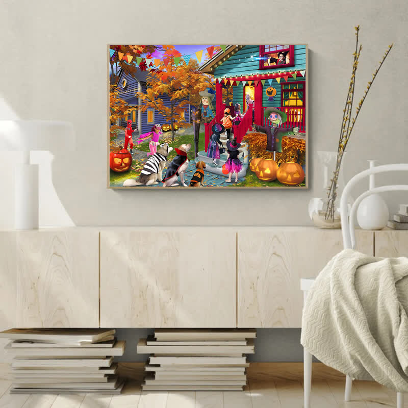 Rubbyoo Trick or Treat - Wooden Jigsaw Puzzle - image 8