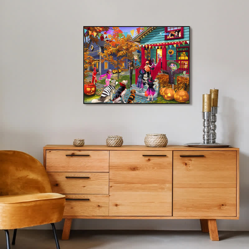 Rubbyoo Trick or Treat - Wooden Jigsaw Puzzle - image 6