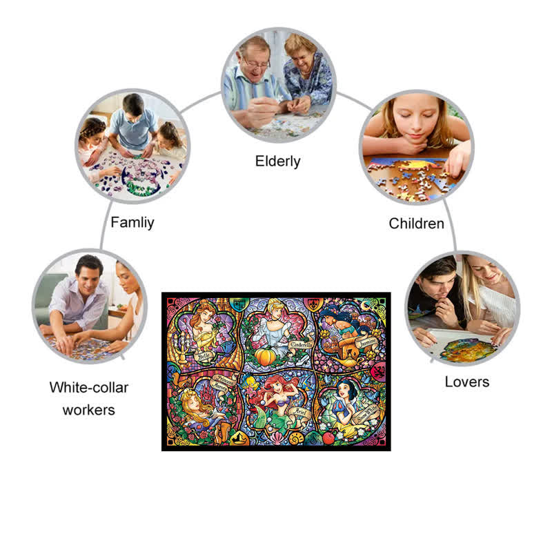 Rubbyoo Fairy Tale Princess - Wooden Jigsaw Puzzle - image 2