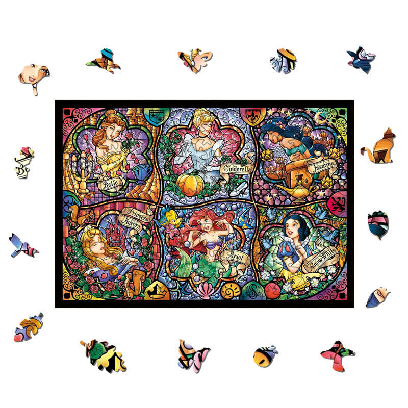 Rubbyoo Fairy Tale Princess - Wooden Jigsaw Puzzle - image 1