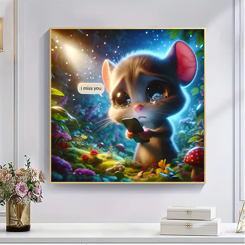 Rubbyoo "I Miss You" - Wooden Jigsaw Puzzle - image 7