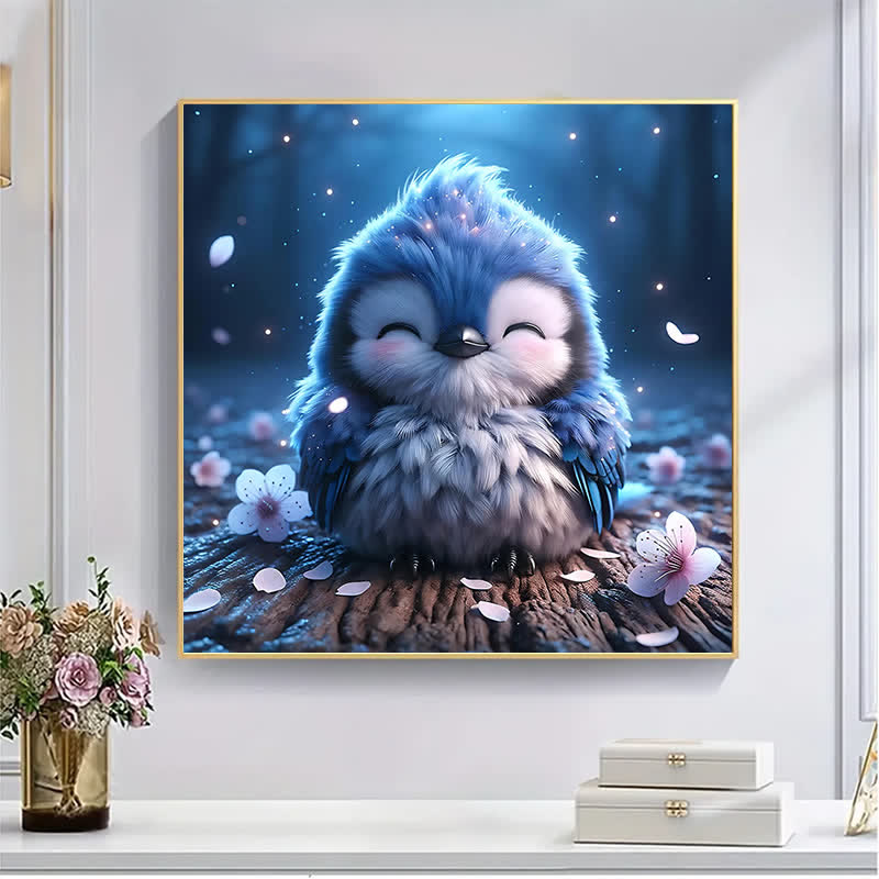 Rubbyoo A Very Cute Blue Jay - Wooden Jigsaw Puzzle - image 4