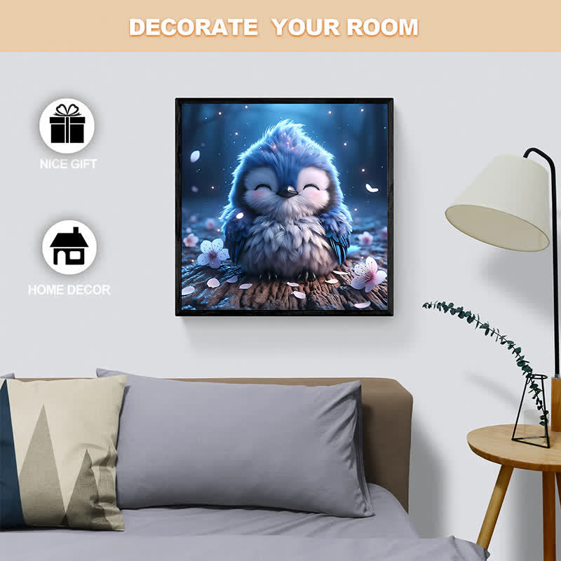 Rubbyoo A Very Cute Blue Jay - Wooden Jigsaw Puzzle - image 5