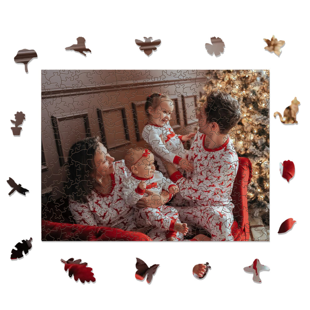 Upload Photo Custom Wooden Jigsaw Puzzle - image 1
