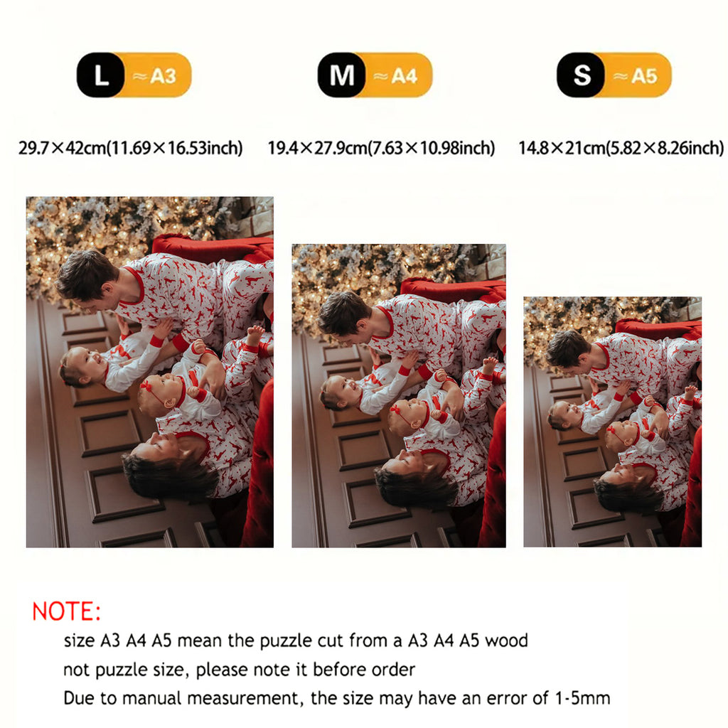 Upload Photo Custom Wooden Jigsaw Puzzle - image 4