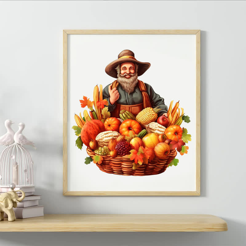 Rubbyoo Thanksgiving Day - Wooden Jigsaw Puzzle - image 3