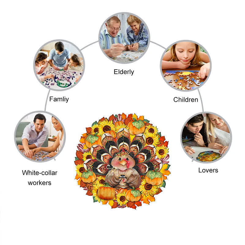 Rubbyoo Turkey Holiday - Wooden Jigsaw Puzzle - image 3