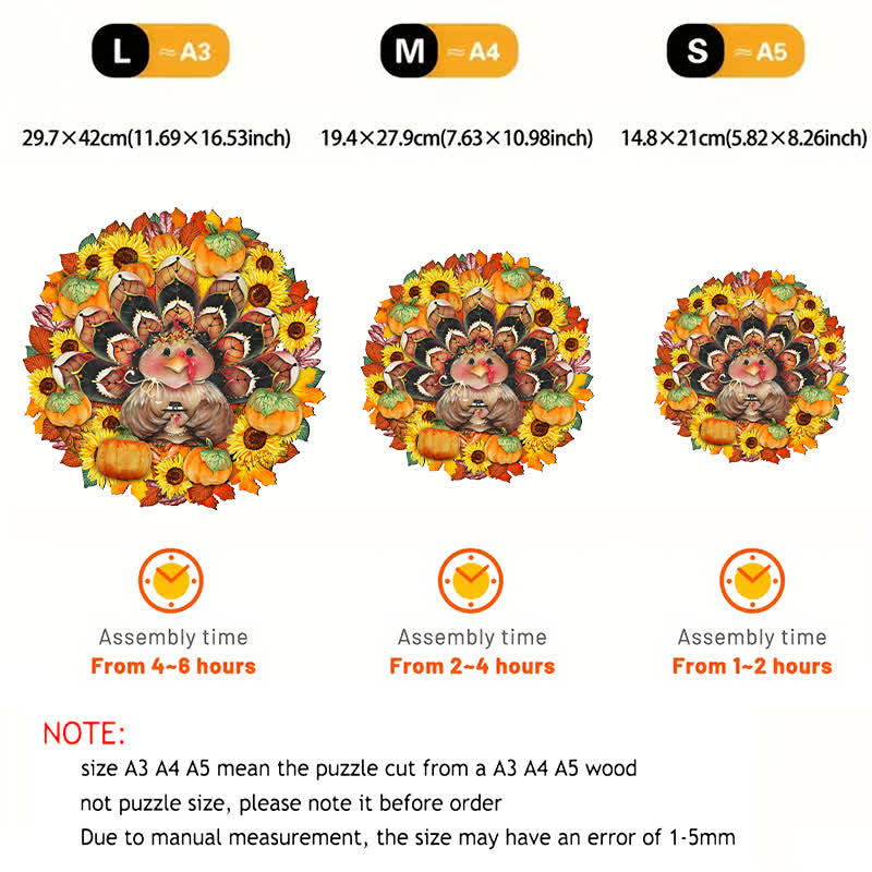 Rubbyoo Turkey Holiday - Wooden Jigsaw Puzzle - image 4