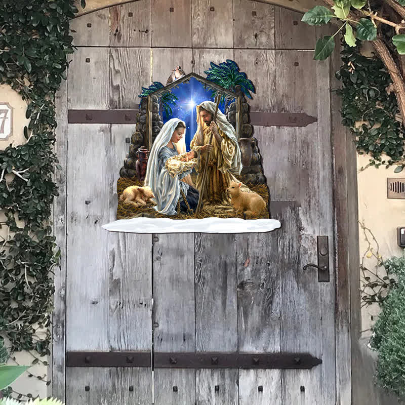 Rubbyoo Glory to God Nativity - Wooden Jigsaw Puzzle - image 3