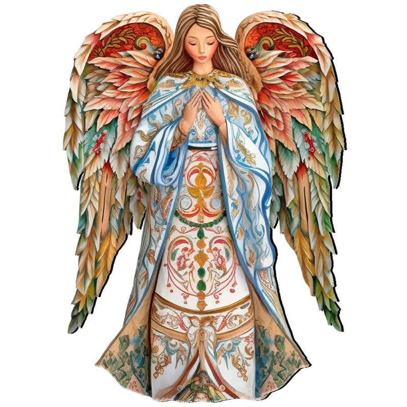 Rubbyoo Elegant Angel of Hope - Wooden Jigsaw Puzzle - A3 - Wooden Gift Packaging - image 0