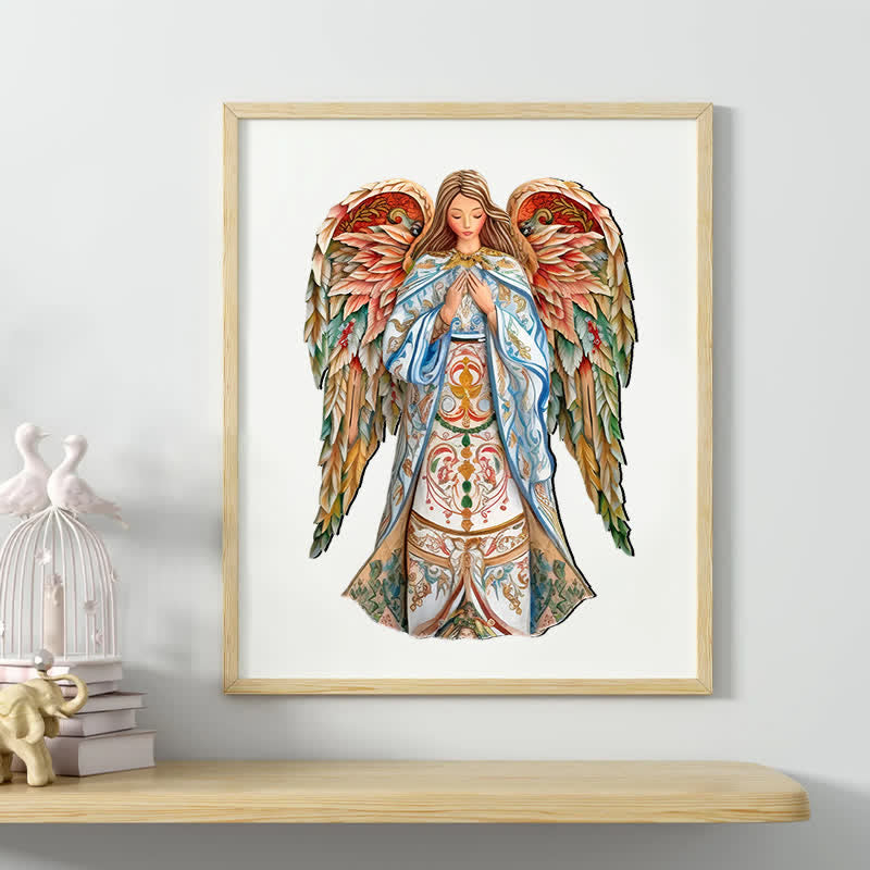 Rubbyoo Elegant Angel of Hope - Wooden Jigsaw Puzzle - image 5