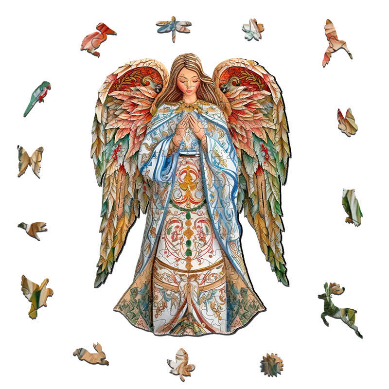 Rubbyoo Elegant Angel of Hope - Wooden Jigsaw Puzzle - image 10