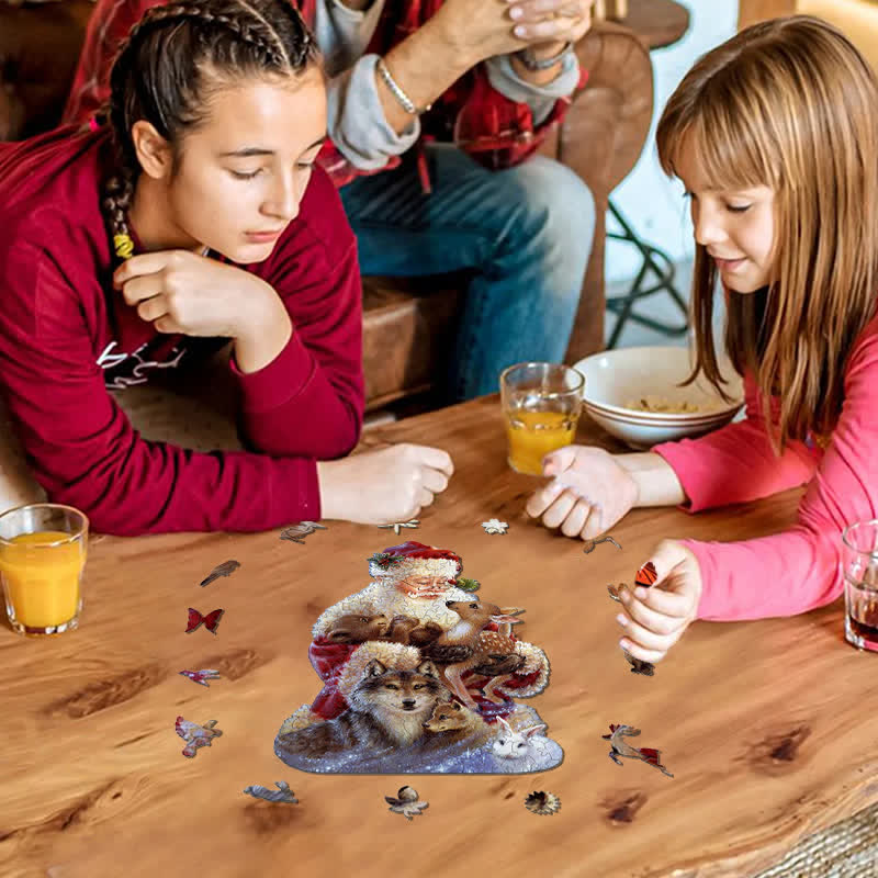 Rubbyoo Santa Little Friends - Wooden Jigsaw Puzzle - image 6