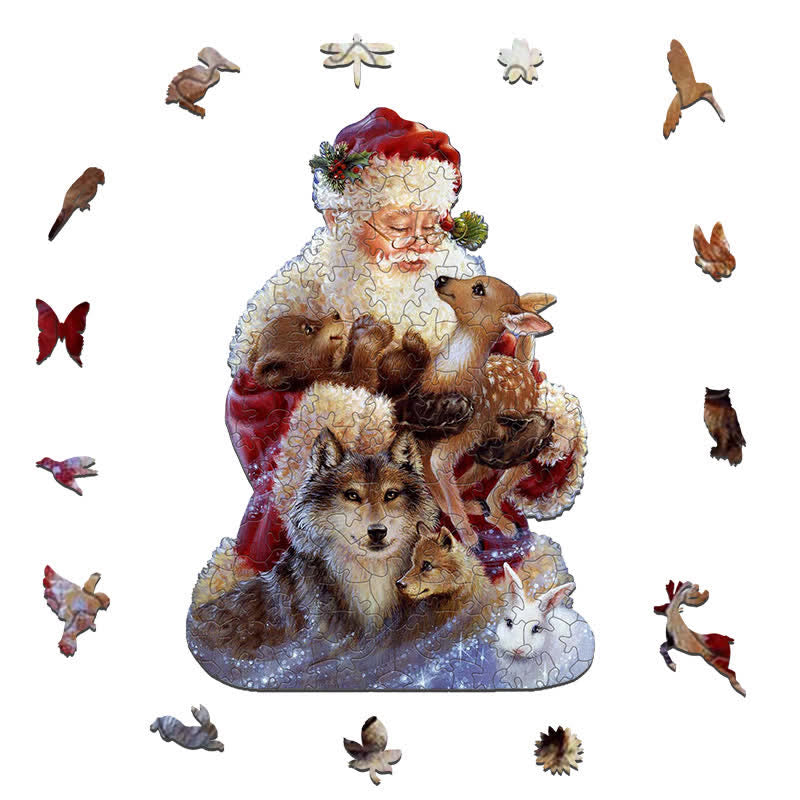 Rubbyoo Santa Little Friends - Wooden Jigsaw Puzzle - image 10
