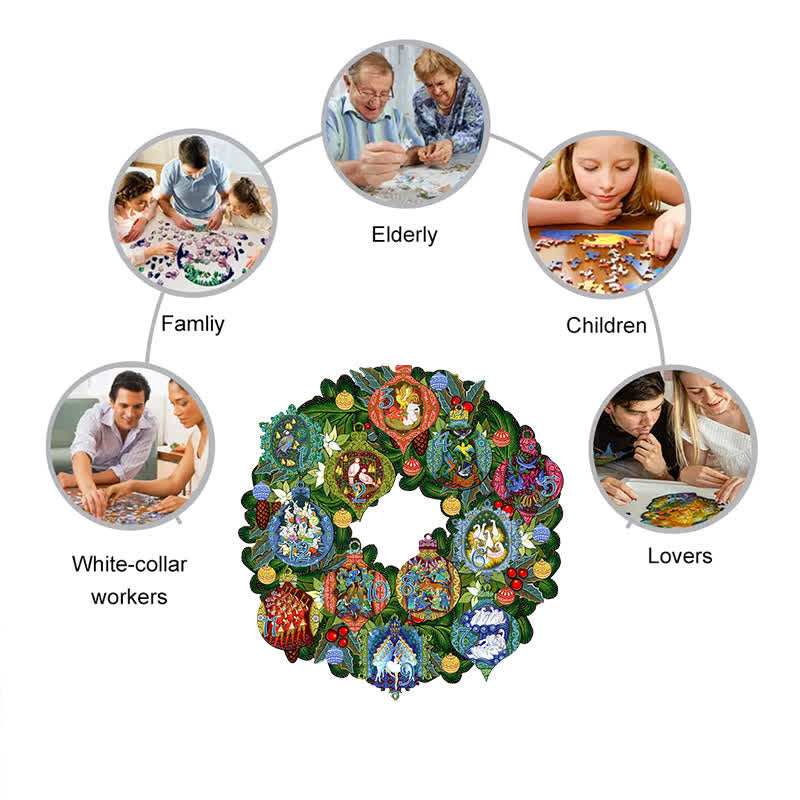 Rubbyoo 12 Days of Christmas - Wooden Jigsaw Puzzle - image 5